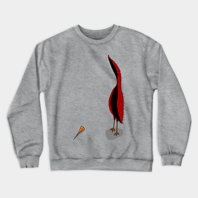 Bird without beak Crewneck Sweatshirt by Javisolarte